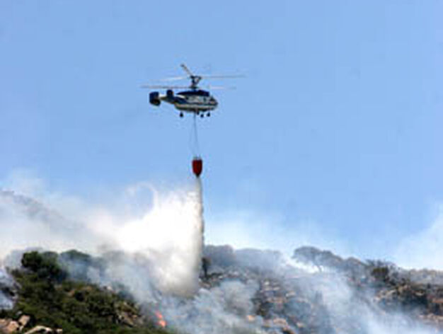 El incendio forestal en Tarifa arrasa 480 hect&aacute;reas