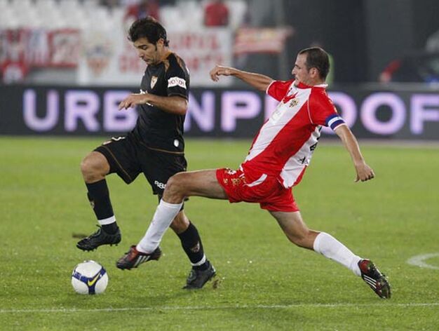 Almer&iacute;a-Sevilla (0-1): Efectivo a pesar a las ausencias