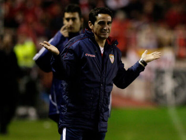 Jimenez durante un momento del partido

Foto: Antonio Pizarro