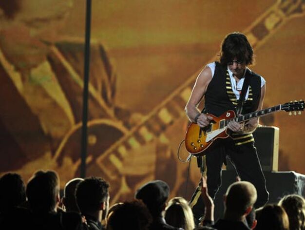 El legendario guitarrista Jeff Beck. / AFP Photo
