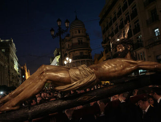 Detalle del Cristo de la Salud de la Hermandad de La Carreter&iacute;a.

Foto: Juan Carlos Mu&ntilde;oz