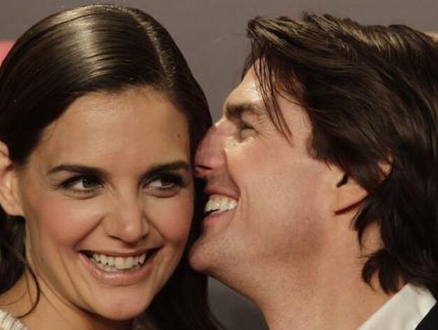 Tom Cruise con su esposa, Katie Holmes.

Foto: Antonio Pizarro