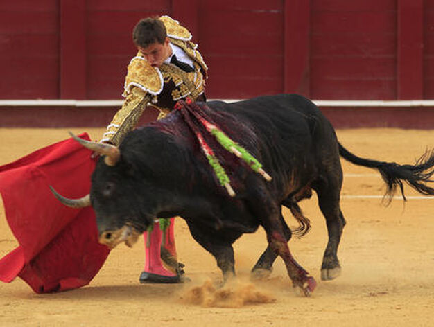 Faena del Juli en la plaza de toros de La Malagueta.

Foto: Sergio Camacho