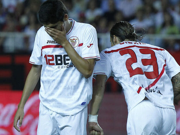 El Sevilla deja escapar otros dos puntos del S&aacute;nchez Pizju&aacute;n. / Antonio Pizarro