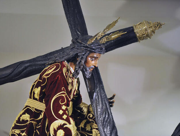 Detalle del Cristo de las Tres Ca&iacute;das.

Foto: Juan Carlos V&aacute;zquez