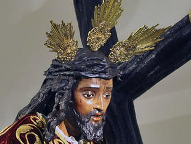 Detalle del Cristo de las Tres Ca&iacute;das.

Foto: Juan Carlos V&aacute;zquez