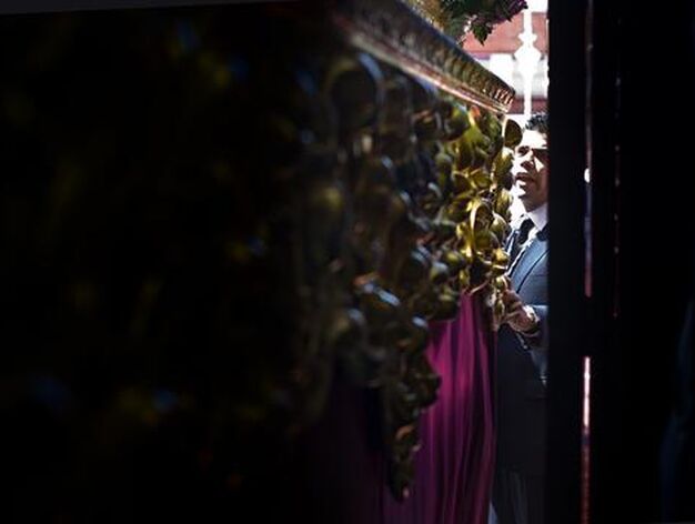 Salida procesional de Jes&uacute;s Despojado. 

Foto: Julio Gonzalez