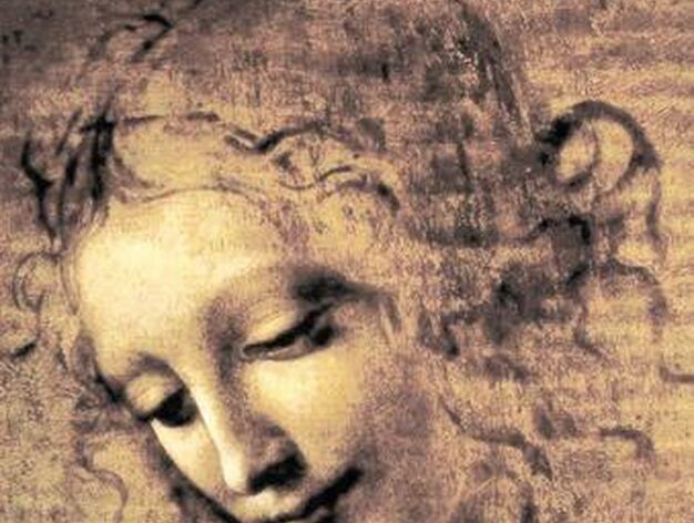 La muestra 'Arte y Cultura en torno a 1492' incluy&oacute; 'Cabeza de muchacha' de Leonardo da Vinci.