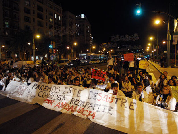 Las im&aacute;genes de la protesta de los MIR

Foto: Javier Albi&ntilde;ana