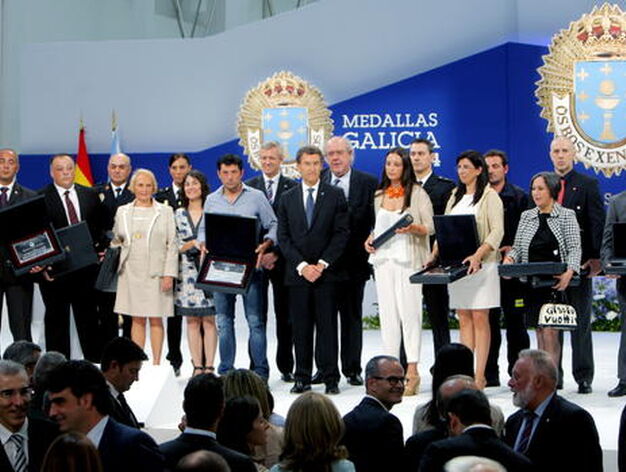 Entrega de las Medallas de Oro de Galicia.

Foto: EFE