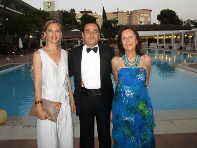 Pilar Zumt, Fernando Caballero y Clelia Muchetti.

Foto: Ignacio Casas de Ciria
