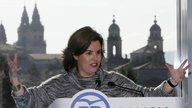 Soraya Sáenz de Santamaría.