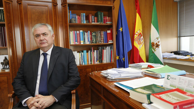 El fiscal jefe de Málaga, Juan Carlos López Caballero.