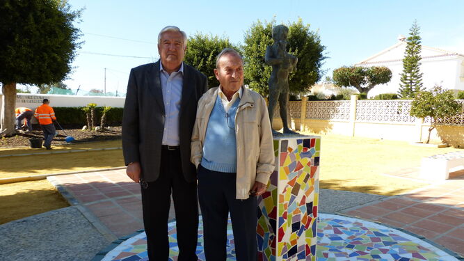 Méndez-Trelles junto a Jaime Pimentel.