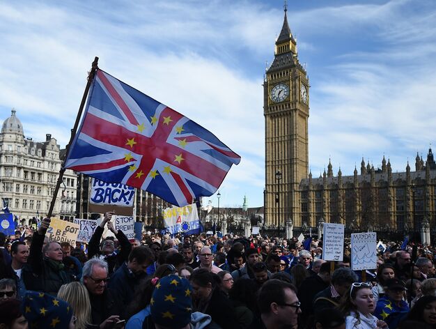 Marcha en Londres contra el 'Brexit'