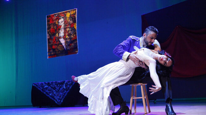 Gaviño baila  su 'Carmen' en  el  Cervantes
