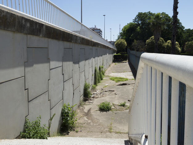 El deterioro del puente de las Delicias