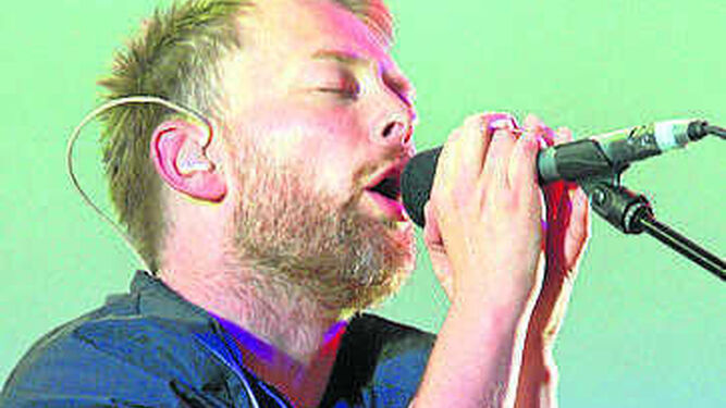 Thom Yorke, líder de Radiohead.