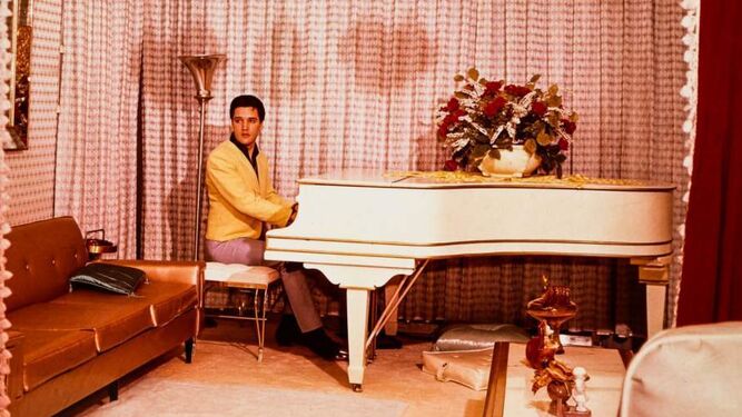El piano de Elvis Presley.