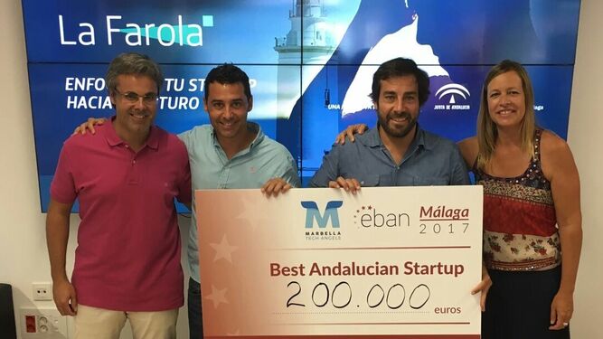 Padel Manager, mejor 'startup' andaluza en EBAN Málaga