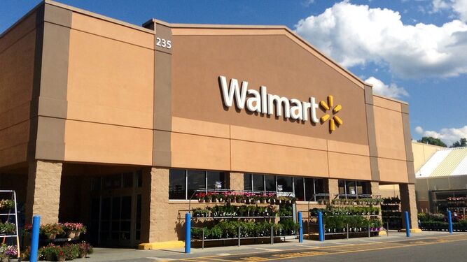 Un establecimiento de la cadena de supermercados Walmart.