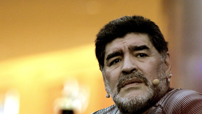 Maradona, en una imagen reciente en Bahrein