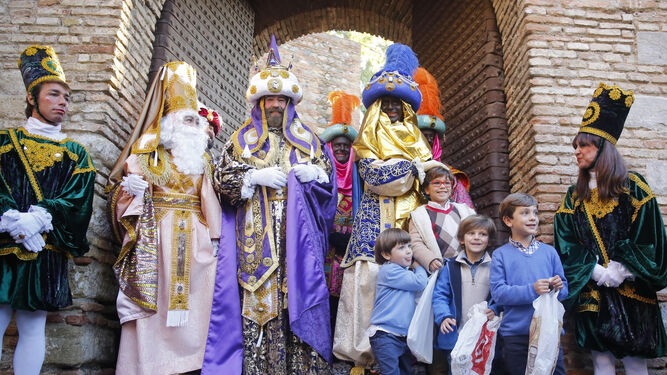 Los Reyes Magos el año pasado.