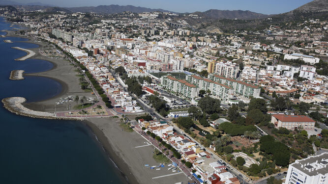 Vista aérea de la zona este de Málaga, donde se pretende ejecutar una plataforma reservada.
