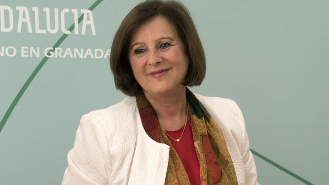 La consejera de Igualdad y Políticas Sociales, María José Sánchez Rubio.
