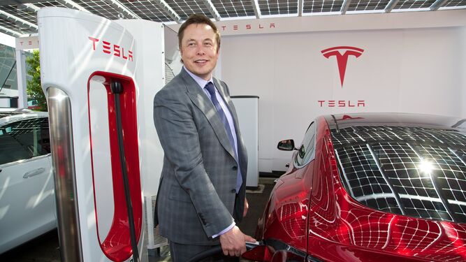 Elon Musk, presidente y fundador de Tesla.