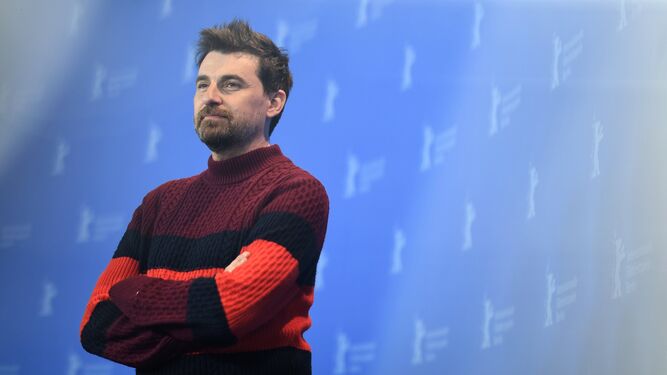 El director y guionista Ramón Salazar, ayer, durante la presentación de su neevo filme en la Berlinale.