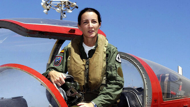 La piloto Rosa María García-Malea
