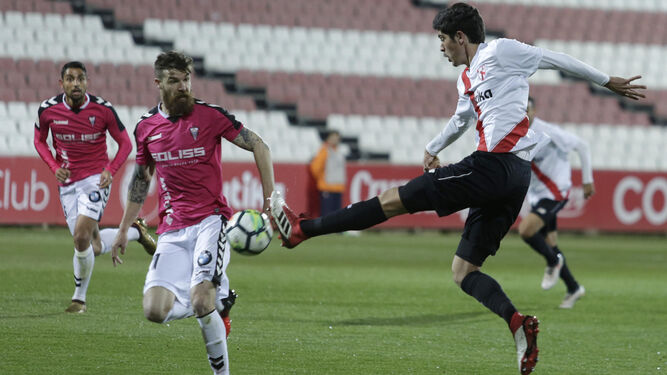Un lance del partido del Sevilla Atlético con el Albacete.