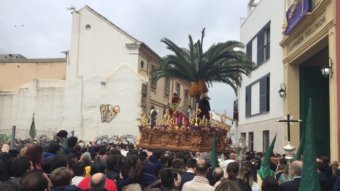 La Pollinica abre el Domingo de Ramos con retraso por la incertidumbre de lluvia
