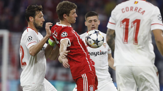 El Bayern M&uacute;nich-Sevilla FC, en im&aacute;genes