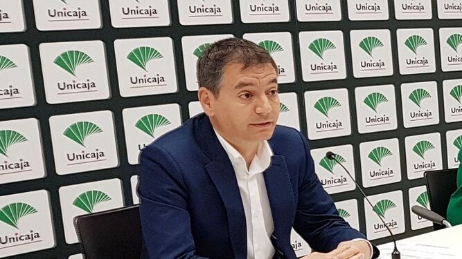 Ángel Bordes, gerente del Unicaja.