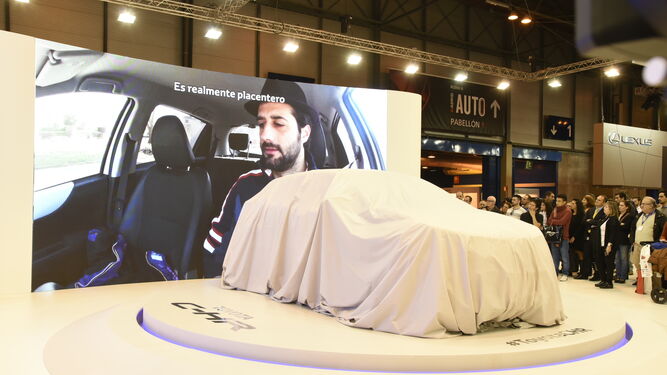 Imagen del Toyota C-HR en el Salón del Automóvil de Madrid de 2018.