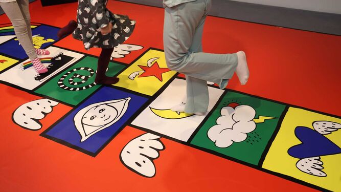 El Pompidou estimula a los niños con los símbolos de Castelbajac.