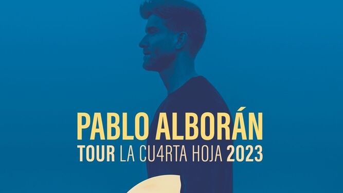 Imagen promocional de la nueva gira de Pablo Alborán.