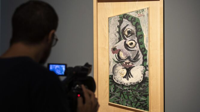 Óleo sobre tabla que forma parte de la exposición 'La presencia de Picasso'.