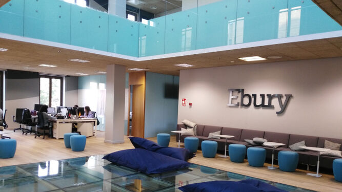 Imagen de las nuevas oficinas Ebury en Málaga