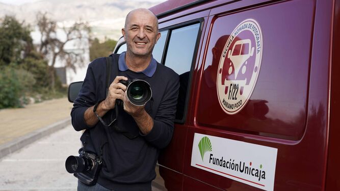 El fotógrafo malagueño Mariano Pozo, impulsor de Escuela Nómada de Fotografía.