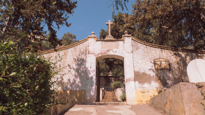 Vista del Cementerio Inglés.