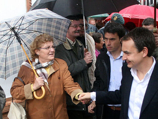 Zapatero visita Almonte