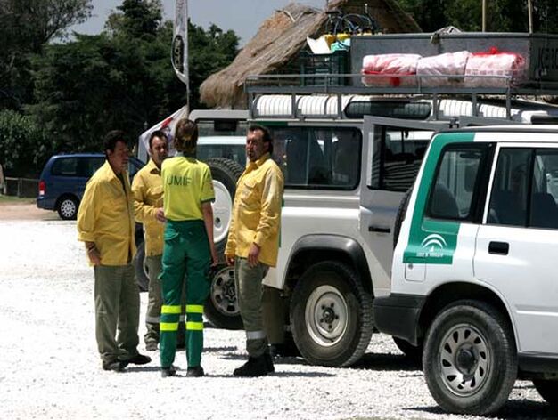 El incendio forestal en Tarifa arrasa 480 hect&aacute;reas