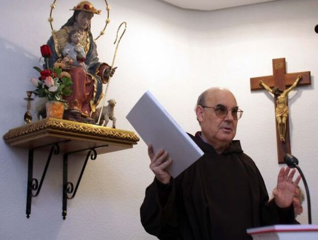 Los frailes Capuchinos han informado hoy de los pasos que est&aacute; siguiendo Fray Lepoldo para convertirse en beato de la iglesia.

Foto: Pepe Torres