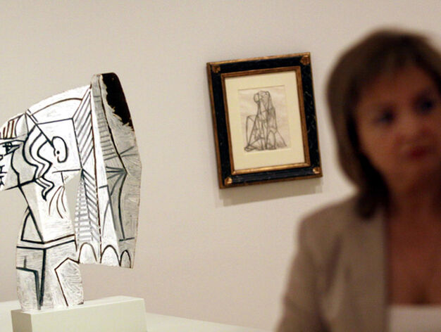 El Museo Picasso acoge una nueva muestra hasta el pr&oacute;ximo 30 de agosto, en la que re&uacute;ne cerca de 40 piezas de Picasso junto a destacadas creaciones de otros dos grandes artistas contempor&aacute;neos al andaluz: Julio Gonz&aacute;lez y Henri Matisse

Foto: Migue Fernandez