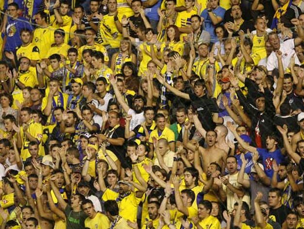 Los amarillos fueron de m&aacute;s a menos en el partido ante el Cartagena, que termin&oacute; ganando gracias a su pegada y su orden

Foto: Joaquin Pino-Jesus Marin