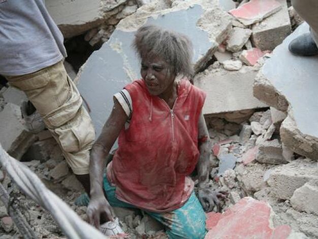 El pa&iacute;s m&aacute;s pobre de todo el continente americano sufre un terremoto devastador.
