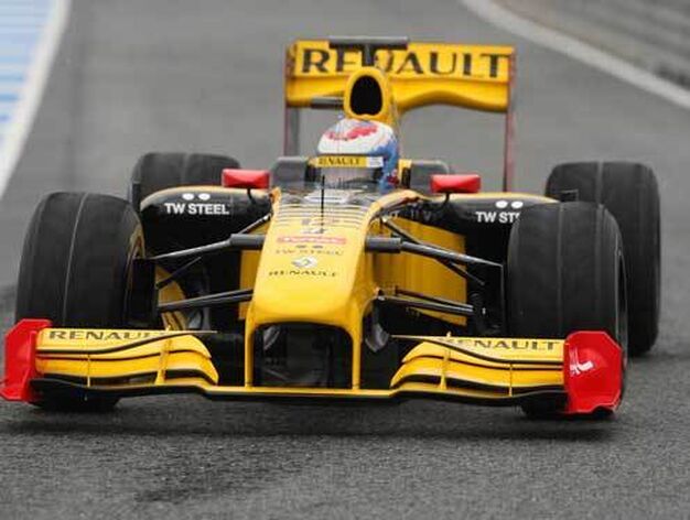 Monoplaza del piloto Vitaly Petrov del equipo Renault

Foto: Juan Carlos Toro